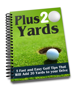 5 Easy Golf Tips To Add 20 Yards To Your Drive - Quick and easy tips that you can use immediately that will help you to add distance to your drive