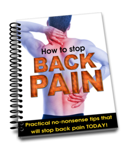 9 Quick Tips to Stop Back Pain Today - When back pain strikes your life grinds to a very painful halt. Get back on track fast with these essential tips to eliminate back pain today.