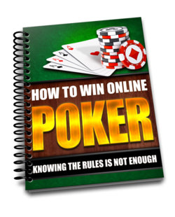How To Win At Online Poker - This secret busting guide reveals all of the very best tips for playing and winning online Texas holden poker